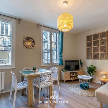 Emeraude Cozy Nest 3 Heart Of Historic District 2 Guests 翁弗勒尔 外观 照片